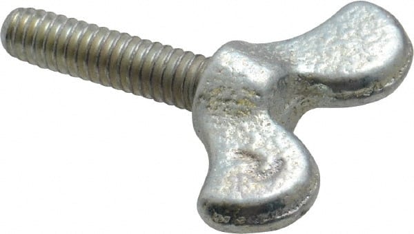 32510 Iron Thumb Screw: 1/4-20, 1