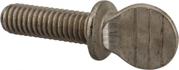 18-8 Stainless Steel Thumb Screw: 5/16-18, Oval Head MPN:R63280286