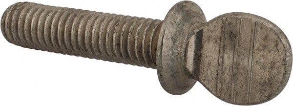 18-8 Stainless Steel Thumb Screw: 3/8-16, Oval Head MPN:R63280441