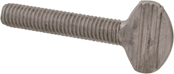 18-8 Stainless Steel Thumb Screw: #10-32, Oval Head MPN:R63283249