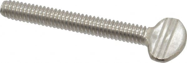 18-8 Stainless Steel Thumb Screw: 1/4-20, Oval Head MPN:R63283260