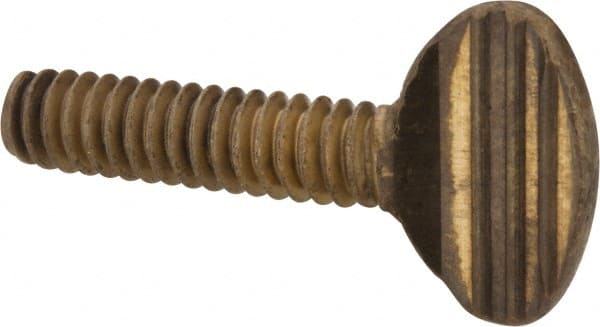 Brass Thumb Screw: #10-24, Oval Head MPN:R63283324