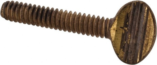 Brass Thumb Screw: #10-24, Oval Head MPN:R63283361