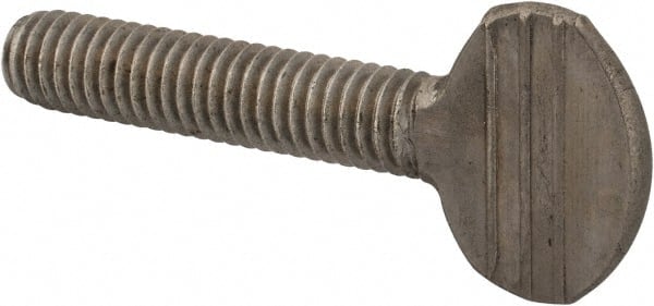 18-8 Stainless Steel Thumb Screw: 5/16-18, Oval Head MPN:R63283449