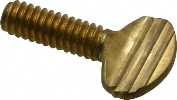 Brass Thumb Screw: 1/4-20, Oval Head MPN:R63283969