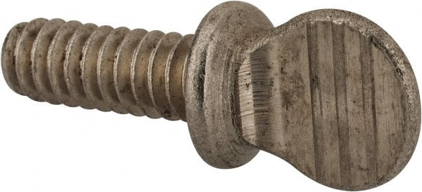 18-8 Stainless Steel Thumb Screw: #10-24, Oval Head MPN:R63284842