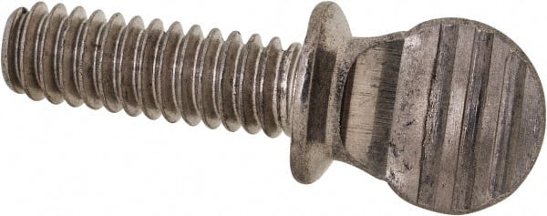 18-8 Stainless Steel Thumb Screw: #10-24, Oval Head MPN:R63284882