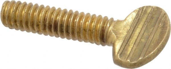 Brass Thumb Screw: 1/4-20, Oval Head MPN:R63288449