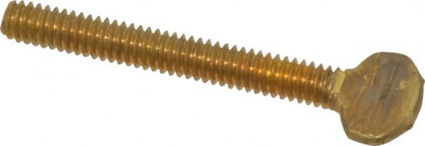 Brass Thumb Screw: 1/4-20, Oval Head MPN:R63288482