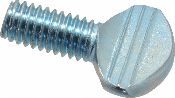 2 Steel Thumb Screw: 3/8-16, Oval Head MPN:TSI0370075P0-05