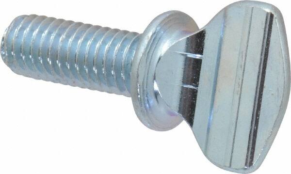 2 Steel Thumb Screw: 3/8-16, Oval Head MPN:TSI0370100S0-10