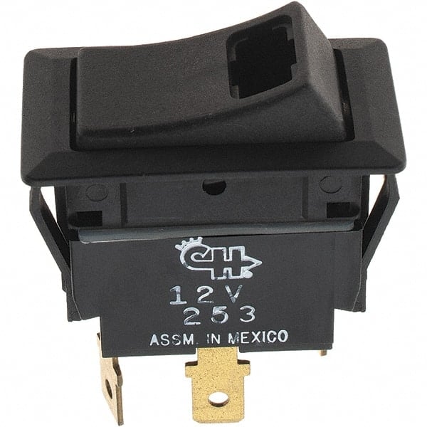 SPST, Off-On Sequence, Rocker Switch MPN:BDKP152040