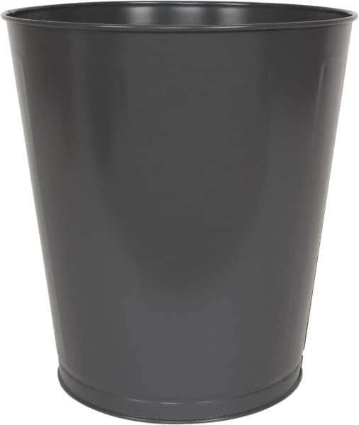 28 Qt Round Gray Trash Can MPN:1302-3