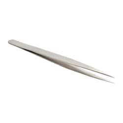 Precision Tweezer: SS-SA, Stainless Steel, Slim Tip, 5-5/16