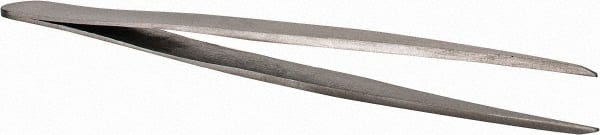 Assembly Tweezer: Stainless Steel, Strong Sharp Point Tip, 4-1/2