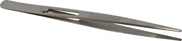 Assembly Tweezer: Slide Locking Broad Point & Serrated Body Tip, 5-3/4