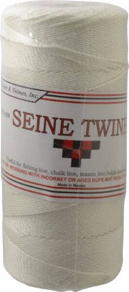 Spool Twine: Seine, White MPN:50550