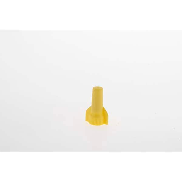 Wing Twist-On Wire Connector: Yellow, Corrosion-Resistant & Flame-Retardant, 2 AWG MPN:BD-MP23558