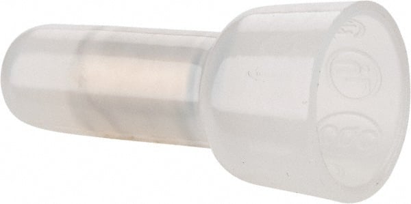 Closed End Twist-On Wire Connector: Clear, 22-14 AWG MPN:NPAB1