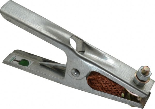 2 Inch Jaw Opening, 1-3/4 Inch Jaw Depth, 200 Amp Rating, Steel Welding Ground Clamp MPN:GCWAK200