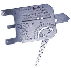 1/32 to 2 Inch Stainless Steel Multi Welding Gage MPN:NWG-94