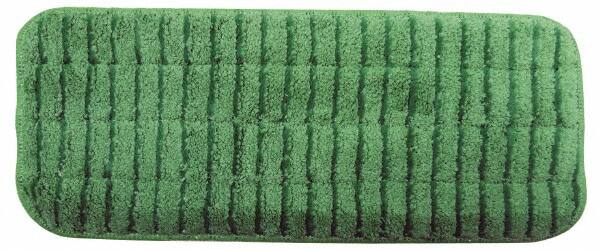 Wet Mop Pad: Quick Change, Green Mop, Microfiber MPN:M800013G