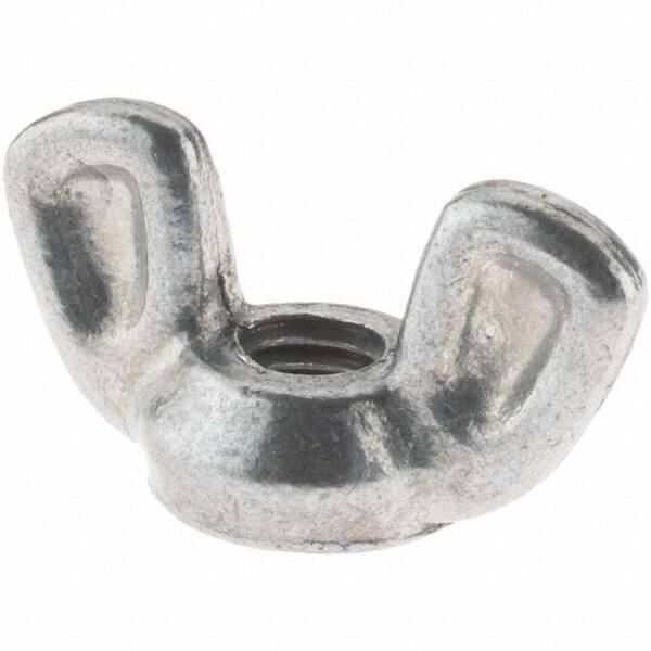 #10-32 UNF, Zinc Plated, Alloy Steel Type 1 Wing Nut MPN:34331