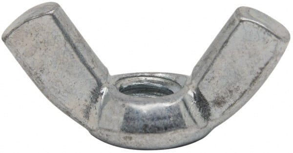 1/4-20 UNC, Zinc Plated, Steel Standard Wing Nut MPN:863164PR