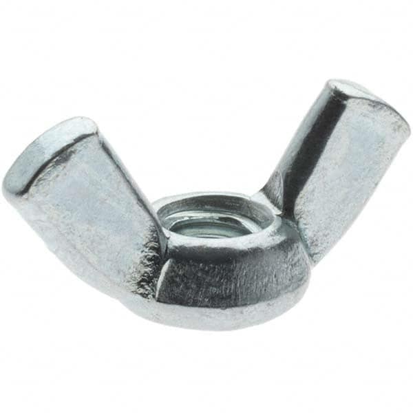 #10-32 UNF, Zinc Plated, Steel Type A Wing Nut MPN:C50000352