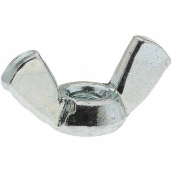 #8-32 UNC, Zinc Plated, Steel Type A Wing Nut MPN:C85501