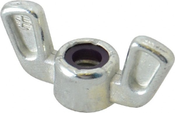 1/4-20 UNC, Zinc Plated, Zinc Alloy Locking Wing Nut MPN:KP79452