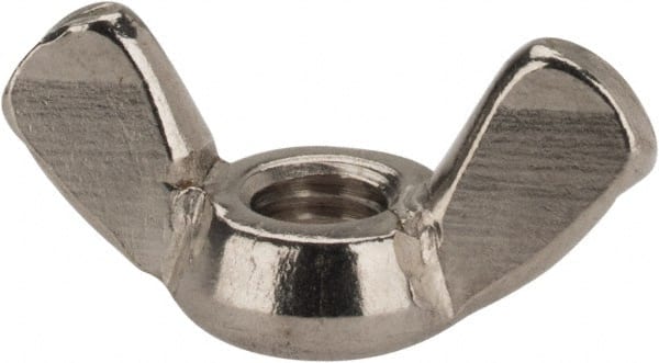 M5x0.80 Metric Coarse, Stainless Steel Standard Wing Nut MPN:WN5X00500-100BX