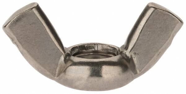 M12x1.75 Metric Coarse, Stainless Steel Standard Wing Nut MPN:WN5X01200-010BX