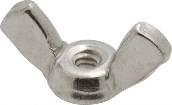 #6-32 UNC, Stainless Steel Standard Wing Nut MPN:R63081222