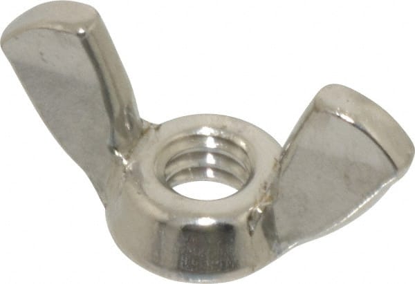 1/4-20 UNC, Stainless Steel Standard Wing Nut MPN:R63081443