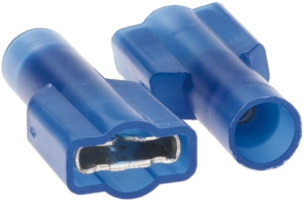 Wire Disconnect: Female, Nylon, 16-14 AWG, 1/4