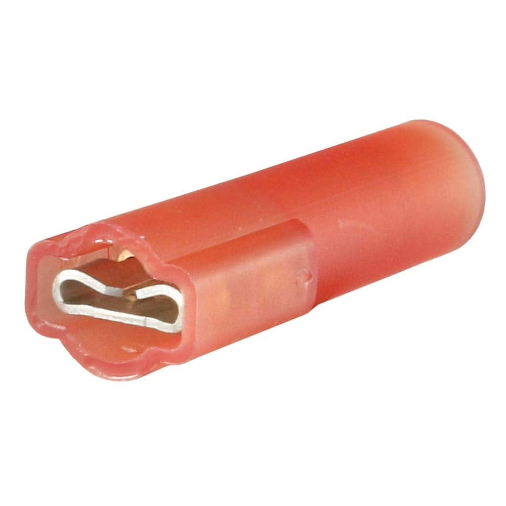 Wire Disconnect: Female, Red, Nylon, 22-16 AWG, 0.187