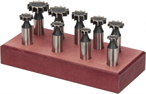 Straight Tooth Configuration, Woodruff and Keyseat Cutter Set MPN:5-727-509