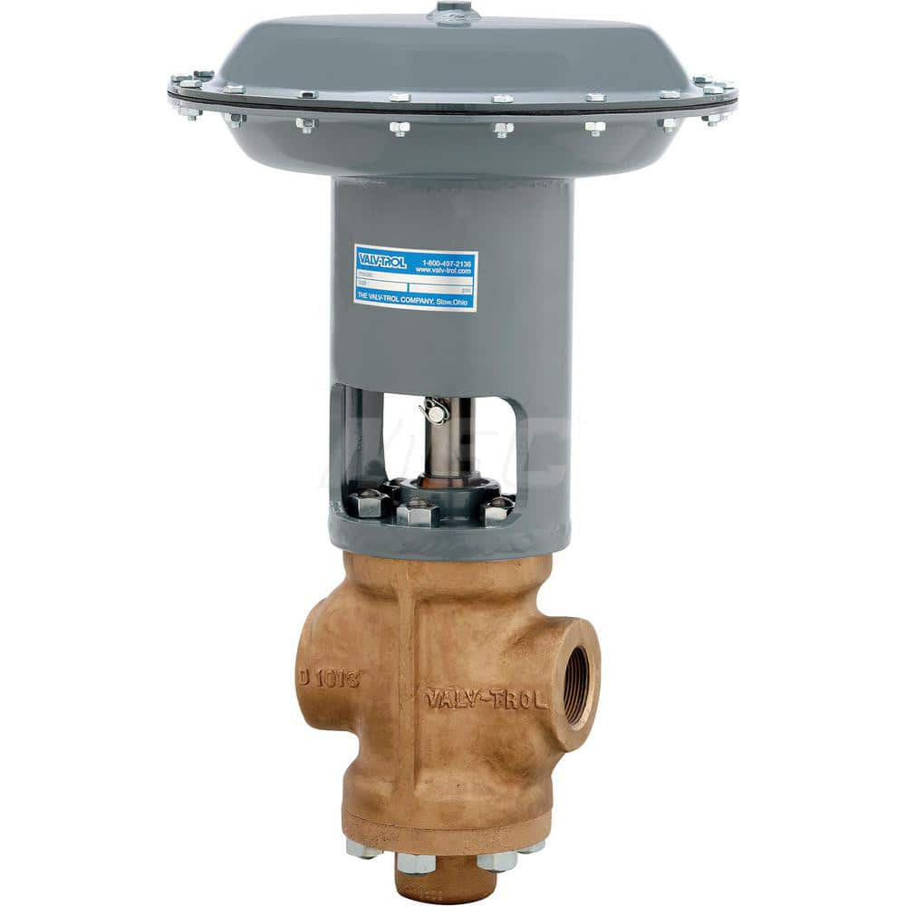 Diaphragm Valves, End Connection: Female NPT , Body Material: Bronze, Stainless Steel , Cv Rating: 13  MPN:D1012NO