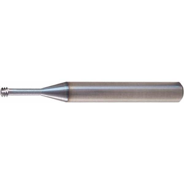 Helical Flute Thread Mill: M16x2, Internal, 3 Flute, 12.00 mm Shank Dia, Solid Carbide MPN:80093