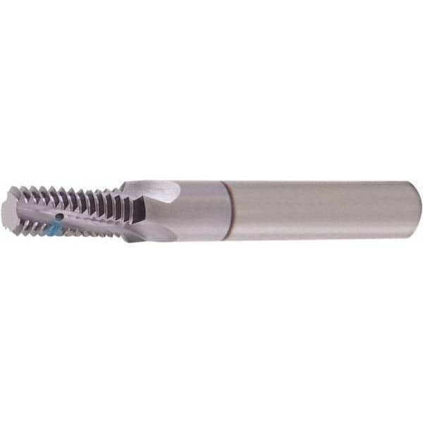 Helical Flute Thread Mill: M14x1.5, Internal, 4 Flute, 12.00 mm Shank Dia, Solid Carbide MPN:80969