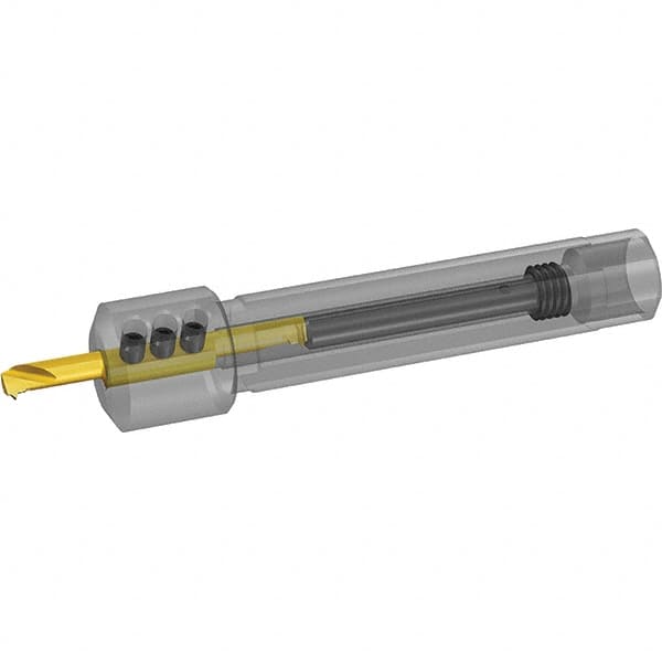 Indexable Threading Toolholder: Internal, Neutral, 0.433 x 0.5