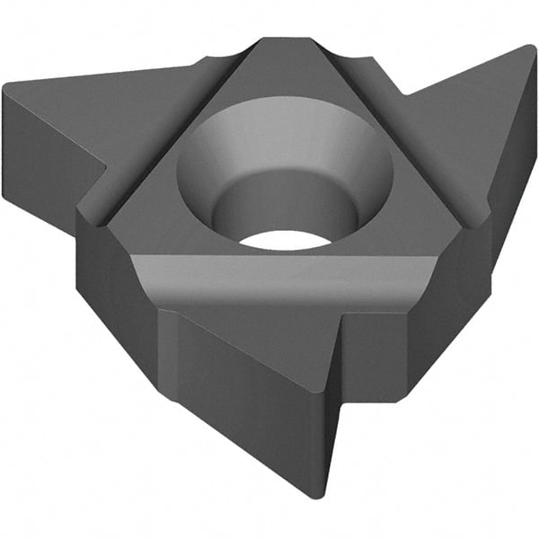 Threading Insert:0.500 Size, 4UEL Style, VTX Grade, Micrograin Grade, Solid Carbide MPN:59241