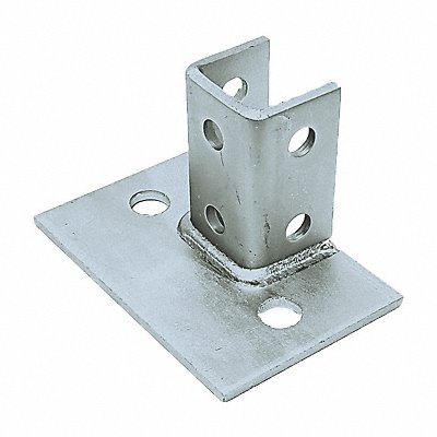 Strut Channel Fitting Silver 1/4 MPN:V62SQS2