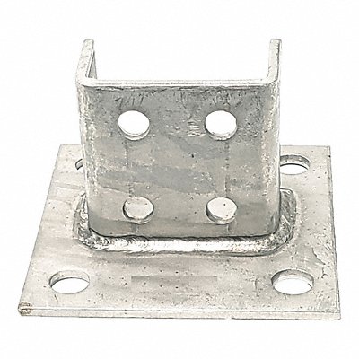 Strut Channel Fitting Silver 1/4 MPN:V70SQSS