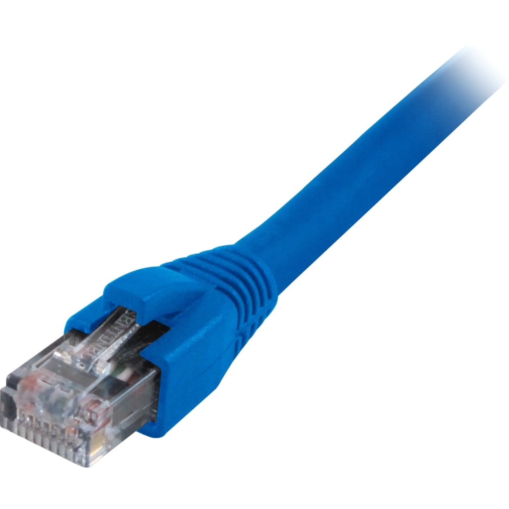 Comprehensive - Patch cable - RJ-45 (M) to RJ-45 (M) - 14 ft - CAT 5e - molded, snagless, stranded - blue (Min Order Qty 9) MPN:CAT5-350-14BLU