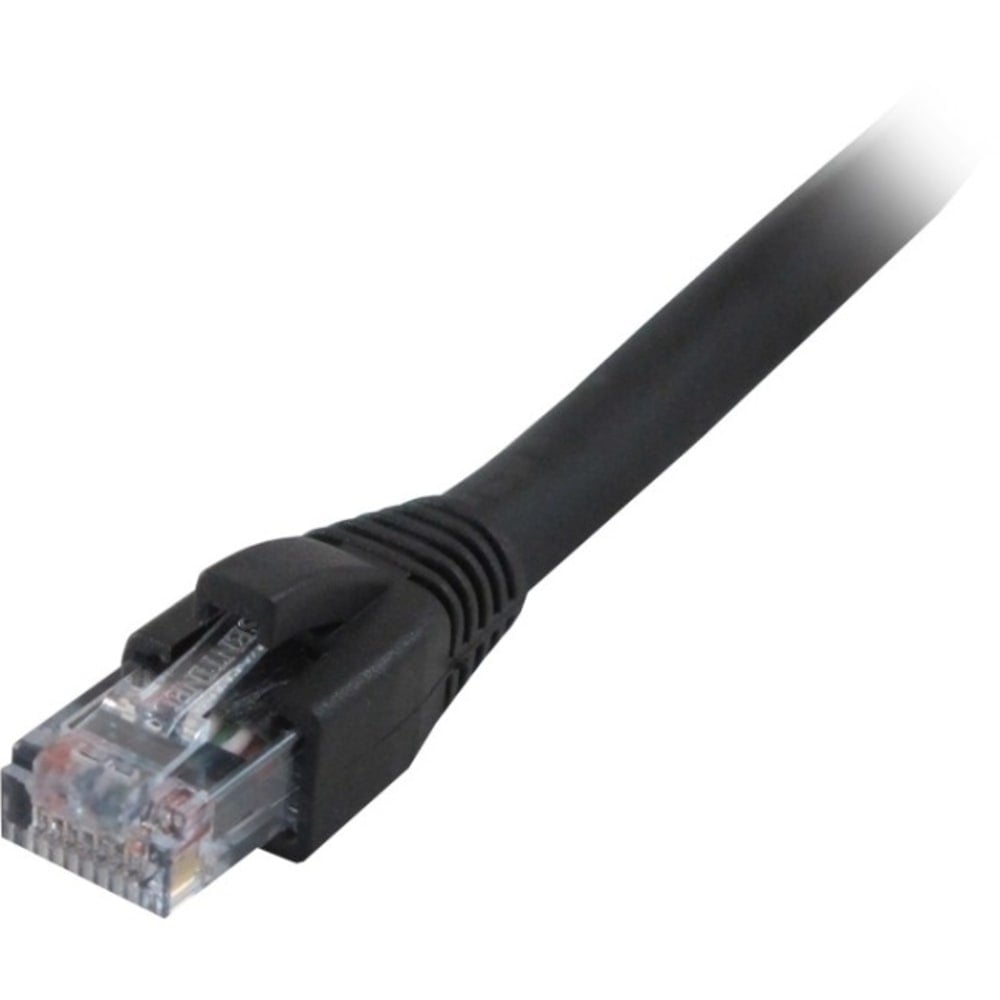 Comprehensive HR Pro - Patch cable - RJ-45 (M) to RJ-45 (M) - 7 ft - UTP - CAT 6 - molded, snagless, stranded - black (Min Order Qty 6) MPN:CAT6-7BLK