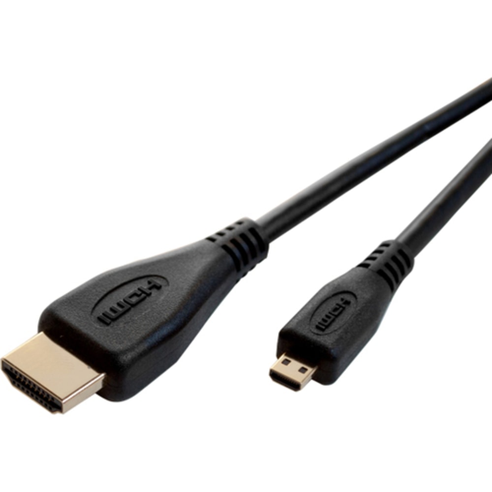 Comprehensive Standard Series HDMI A To HDMI D Cable, 3ft (Min Order Qty 4) MPN:HD-AD3EST