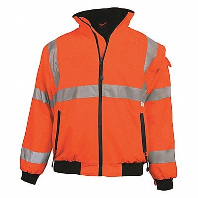 Hi-Vis Jacket Water Resistant Orange 2XL MPN:VEA-421-ST-OR-2XL