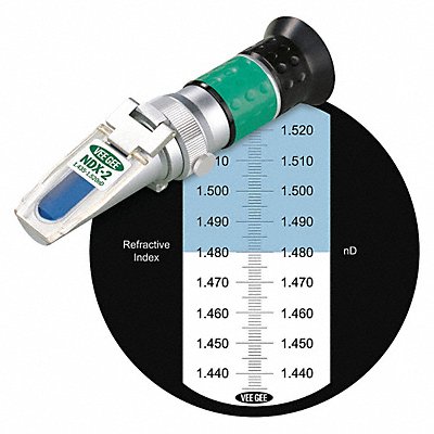 Analog Refractometer 1.435 to 1.520 nD MPN:NDX-2